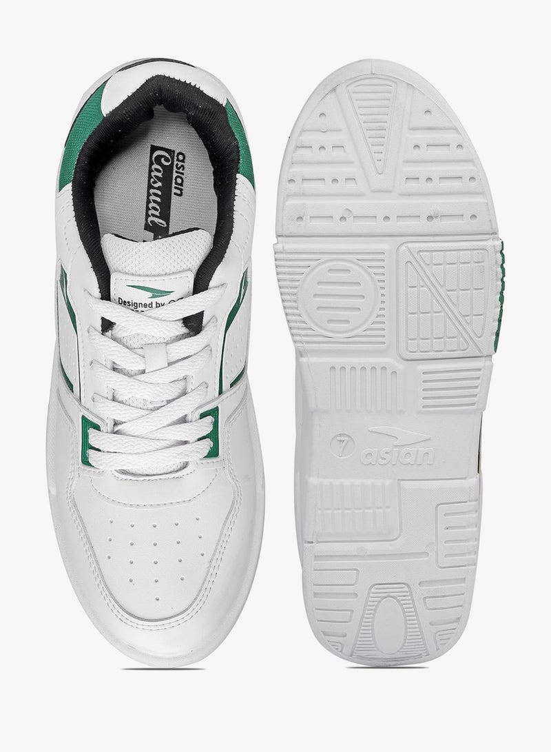 Asian White Sneakers for Men - Image 1